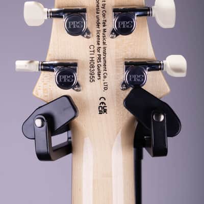 PRS SE Custom 24 Electric Guitar - Slate Blue - Flame Maple Top with Gig Bag image 8