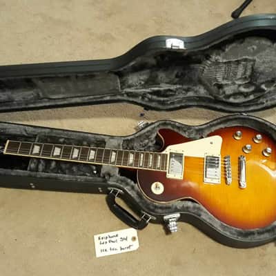 Epiphone Les Paul Standard '60s Ice Tea Burst 2021 re-issue with hard case image 1