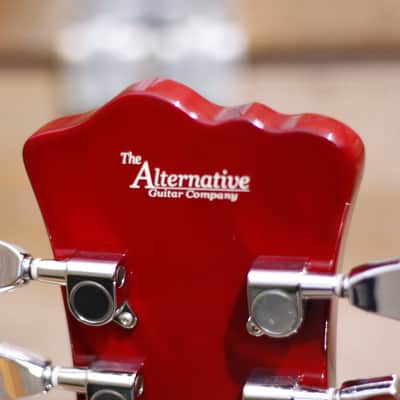 The Alternative Guitar Company Smiling Bull 2000s - Cherry Burst image 11