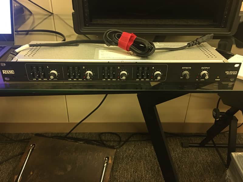 Rane MLM42S Mic/Line Stereo Rack Mixer Fully Functional, Quiet, Excellent Condition image 1
