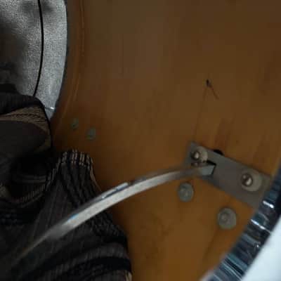 Ludwig 3 ply maple 1969 - 12,13,16,22 Blue sparkle image 7
