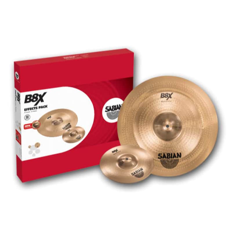 Sabian 45005X B8X Effects Set 2-Pack Cymbal Package image 1