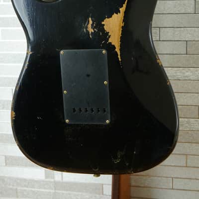 Fender Custom Shop 2025 LTD Roasted Dual-Mag II Stratocaster Relic - Aged Black image 13