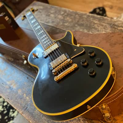 Gibson Custom Shop Les Paul Custom Reissue Ebony 2015 w Docs & HSC image 2