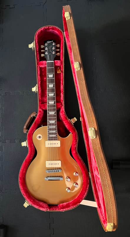 Gibson Les Paul Standard Deluxe/P90 2024 - Goldtop imagen 1