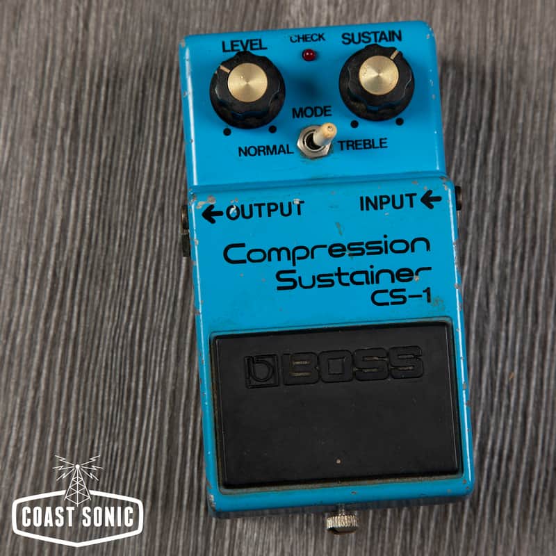 1980 Boss CS-1 Compression Sustainer (Black Label) image 1