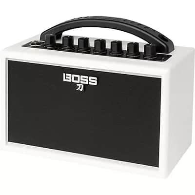 Boss KATANA MINI 7W 1X4" Battery-Powered Combo Amplifier - White image 2