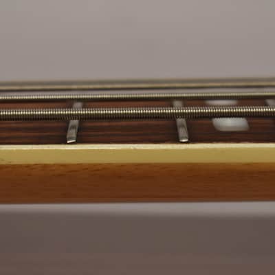1960s Kingston (Kawai/Teisco) Solidbody Electric Bass Guitar Red Burst MIJ image 18