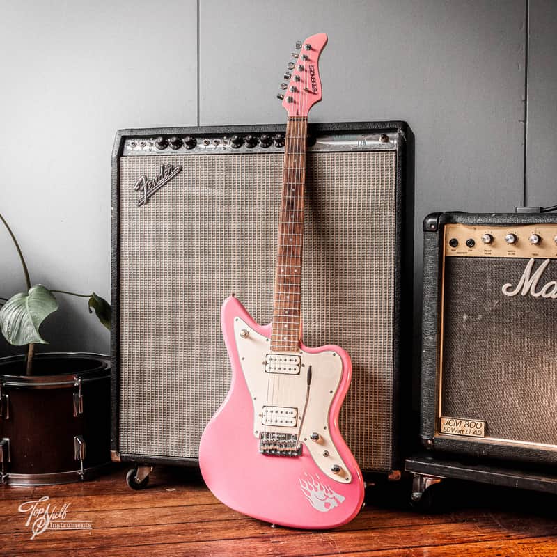 Fernandes JG-45 Hot Pink 1999 | Reverb