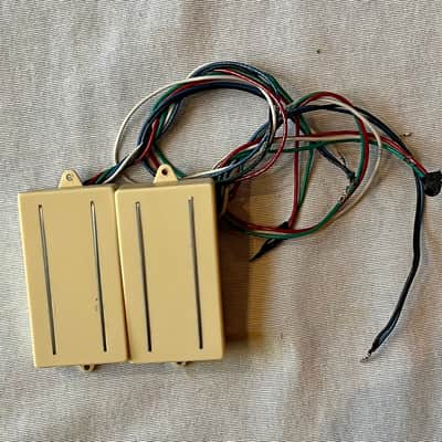 Wilde L90 humbucker pickup set Cream used image 4