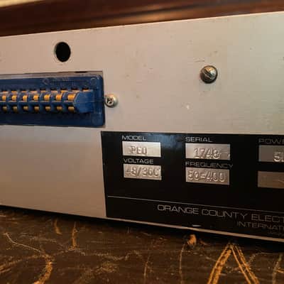 Orange County PEQ Equalizer silver for CLX/Vocal Stressor image 3