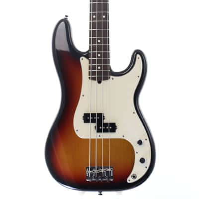 Fender USA American Precision Bass with S1 Switch, 3-Color Sunburst [Z4163880] (03/23) image 6