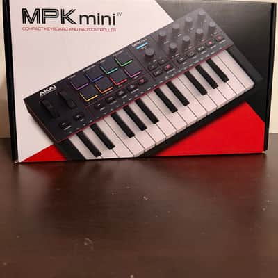 Akai MPK Mini MKIV 25-Key MIDI Controller 2026 - Present - Black image 6