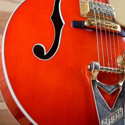 Gretsch G6120 2000 - Orange image 8