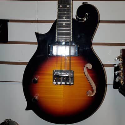 Eastwood Matched Set - Electric Left Hand "the Cosey" Mandola and "MDG" Mandolin - Sunburst image 6