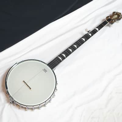 GOLD TONE WL-250 open back BANJO new w/ HARD CASE White Ladye image 3