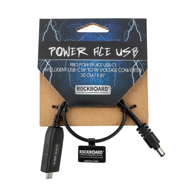 Rockboard Power 11.81in ACE USB C3 Intelligent USB 5V To 9V Voltage Converter w/ FAST Same Day Shipping image 1