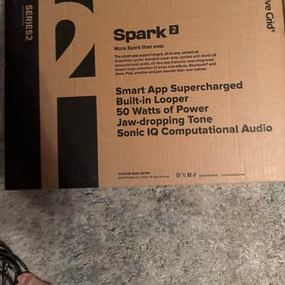 Positive Grid Spark 2 50-Watt 2x4" Digital Modeling Guitar Combo 2024 - Present - Black image 13