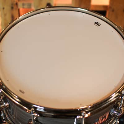 DW 6.5x14 Collector's Maple HVLT American Flag Logo Snare Drum - SO#1422589 image 4