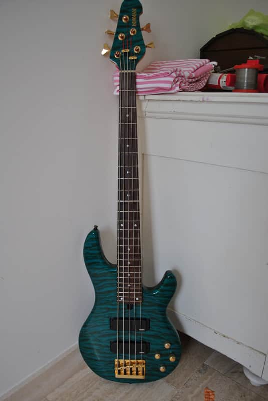 Yamaha BB G5A 1998 - Aqua Marine | Reverb Yamaha BB G5A 1998 - Aqua Marine | Reverb