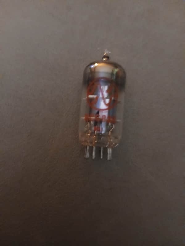 JJ Electronic ECC83S / 12AX7 Preamp Tube 2010s - Clear Glass image 1