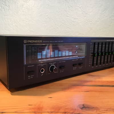 Amazing Pioneer SG-50 Stereo Graphic Equalizer Spectrum Analyzer Microphone Audiophile Vintage image 7