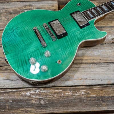 2020 Gibson Les Paul Modern Figured - Seafoam Green image 9