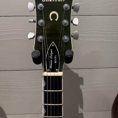 Gretsch G6120SSUGR Brian Setzer Signature Nashville '59 2000 - 2008 - Green image 8