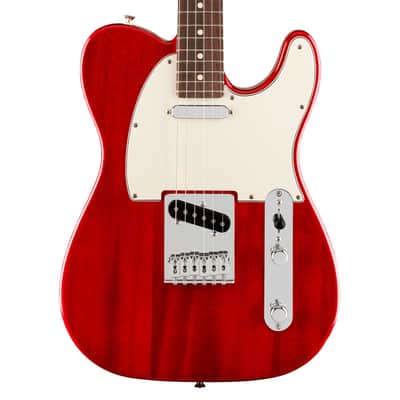 Used Fender Player II Telecaster - Transparent Cherry w/Rosewood FB image 1