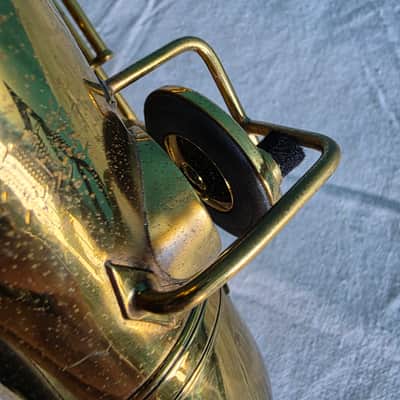 Buescher Curved Soprano Low Pitch 1920s - Lacquer image 14