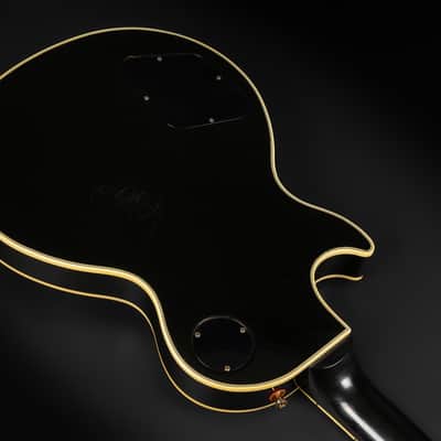 1989 Gibson Les Paul Custom - Ebony | USA Vintage Post Norlin Good Wood Era Bill Lawrence Humbucker HB-R/HB-L Humbucker Pickups Gold Hardware | Case image 16