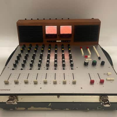 Siemens - WSW ELA 1208 - Analog Studio Mixer - Manual/Cables/PSU Serviced (Recapped) image 2