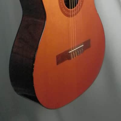 Lyle Model C-610 Classical Nylon String Acoustic Guitar used Made in Japan image 2