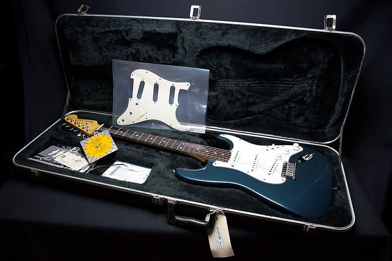 Fender American Standard Stratocaster 1989-Gunmetal Metallic Blue image 1