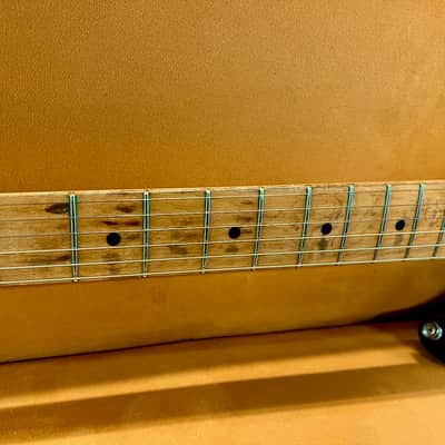 Fender Stratocaster with Old & Original Maple Neck 1959 - Sunburst Very Old Refin image 4