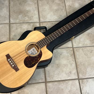 2008 CF Martin 00C-16GTAE acoustic bass natural with case image 4