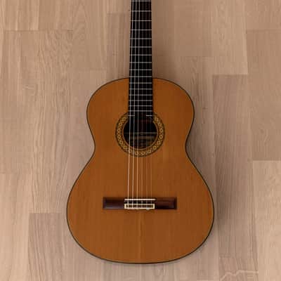 1979 Ryoji Matsuoka M30 Vintage Classical Guitar Cedar Top w/ Case, Japan image 2
