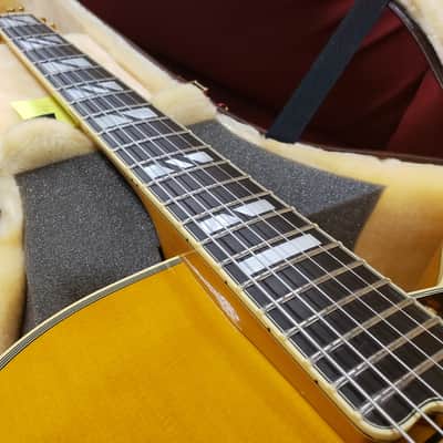 D'Angelico NYL-2DH  Blonde With Case image 5
