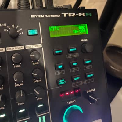 Roland TR-8S AIRA Rhythm Performer with Sample Playback 2018 - Present - Black image 2