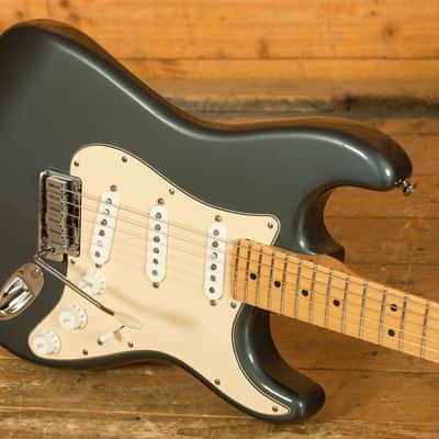 Fender American Series Stratocaster - Maple - Charcoal Frost Metallic *Used* image 5
