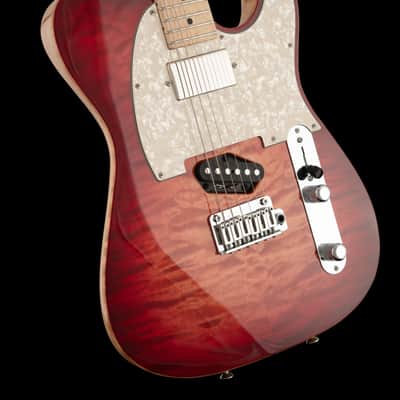 Tom Anderson Top T Classic - Natural Red Burst image 7