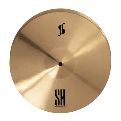 Stagg 14" SH Single Hammered Medium Hi hat Cymbals SH-HM14R image 2