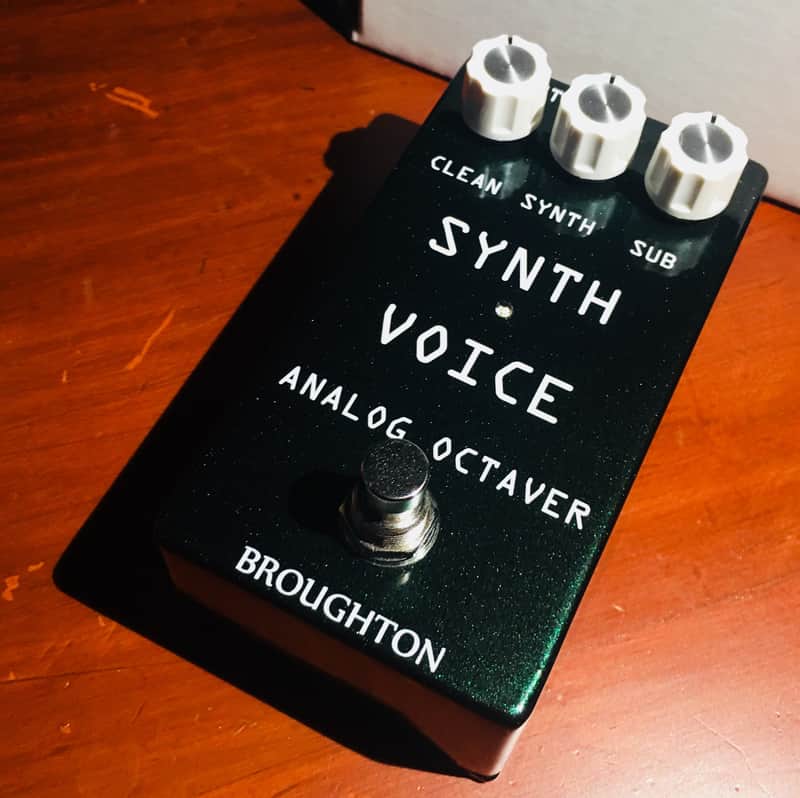 Broughton Audio Synth Voice Analog Octaver 2018 Metalic Forest Green image 1