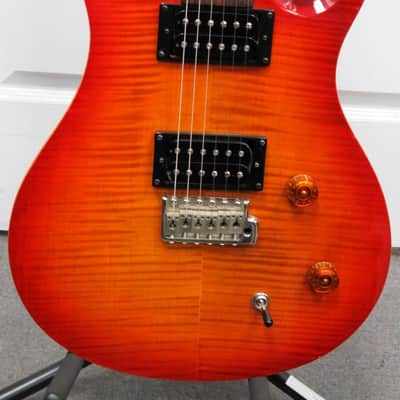 PRS SE custom flamed maple 22 top sunburst electric guitar image 2