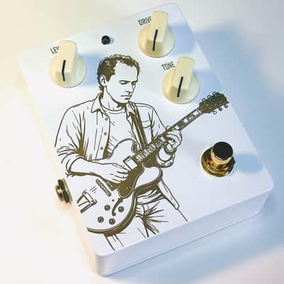 Handmade Guitar Pedal Clone with Mark Knopfler Artwork image 3