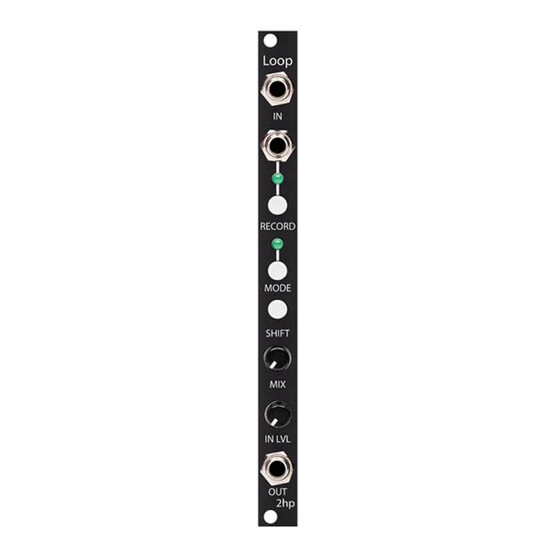 2hp Loop Eurorack Looping Audio Recorder Module (Black) image 1
