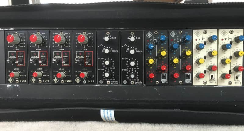 Rack Neumann/Telefunken V476B W491A Danner Cassette 10 slots image 1