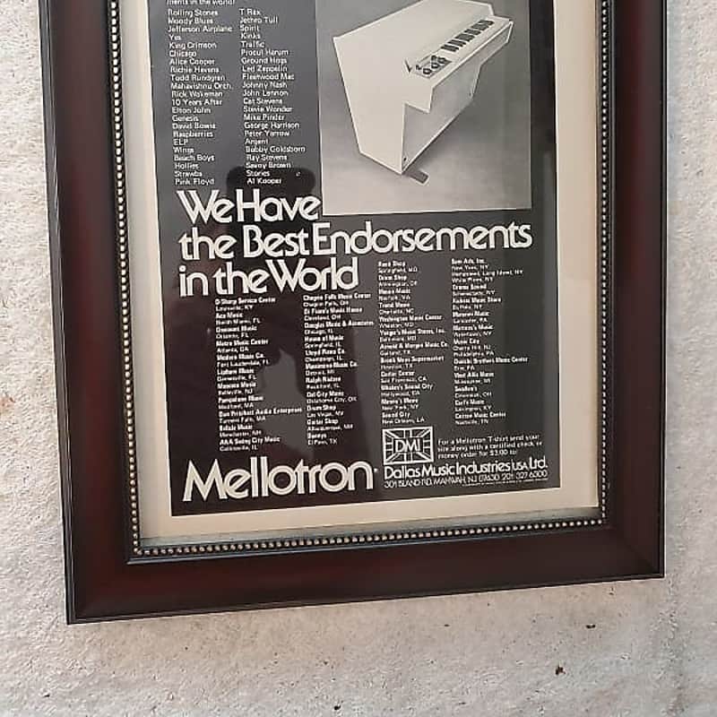 1974 Mellotron M B & W