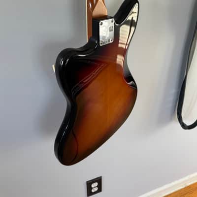 Upgraded Fender CME Exclusive Player Jazzmaster 2020 - 2023 - 3-Color Sunburst / Black image 6