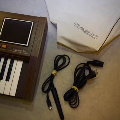 Casio CT-701 Casiotone 61-Key Synthesizer 1980s - Natural image 2